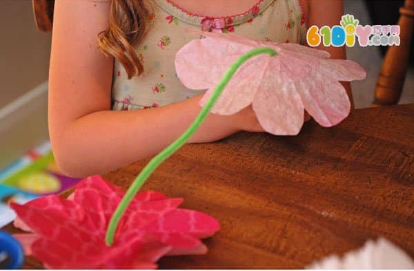 Children's handmade bouquets for mothers