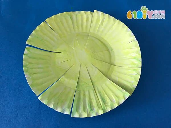 Mother's Day handmade paper plate flowers