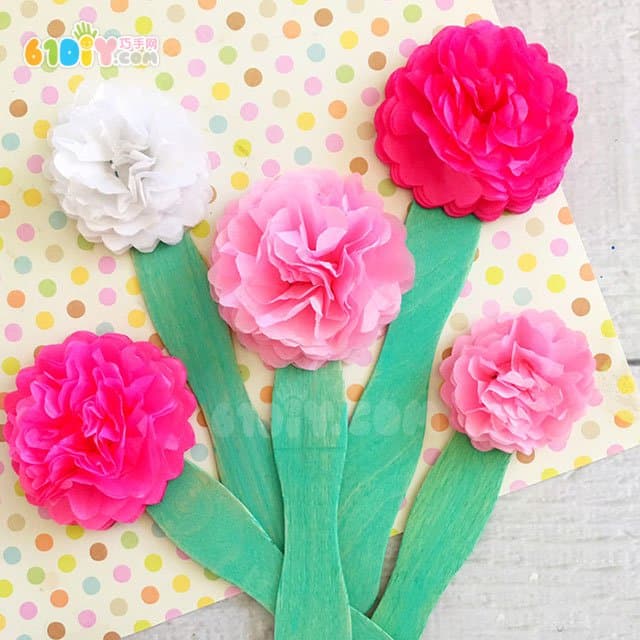 How to make Mother's Day handmade flowers