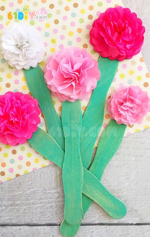 How to make Mother's Day handmade flowers
