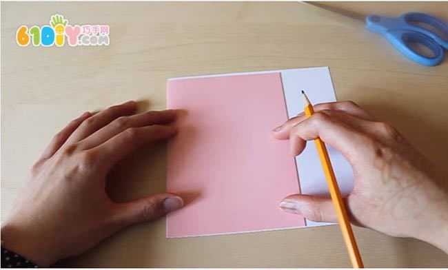 Mother's Day handmade greeting card making steps