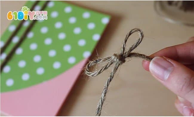 Mother's Day handmade greeting card making steps