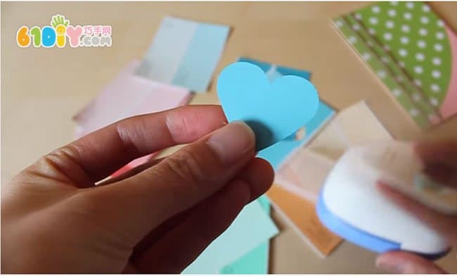 Mother's Day handmade greeting card making steps