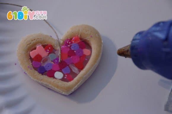 Mother's Day Children's Handmade Sparkling Love Ornaments