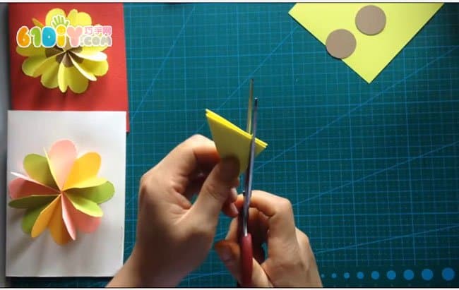 Mother's Day Flower Greeting Card Making Method