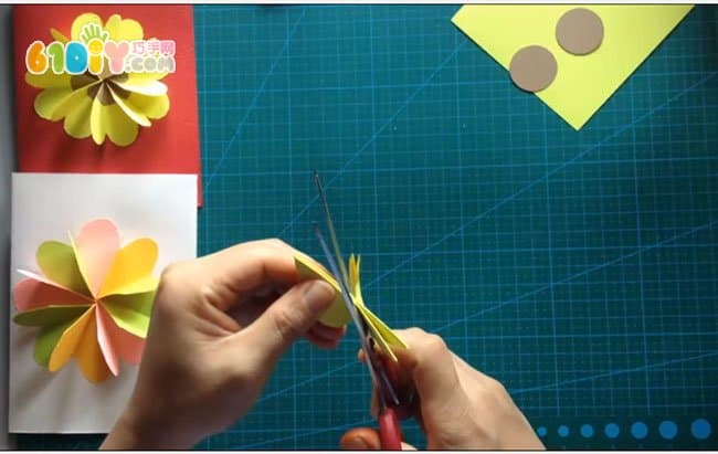 Mother's Day Flower Greeting Card Making Method