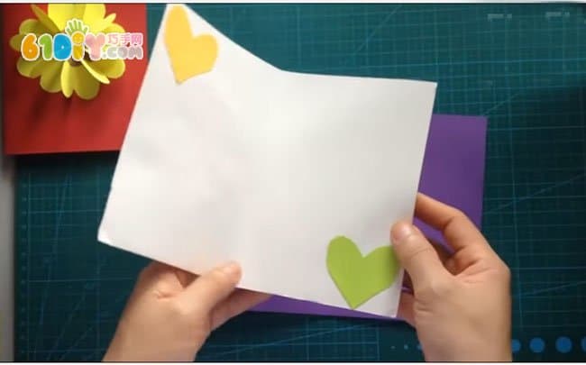 Mother's Day Flower Greeting Card Making Method