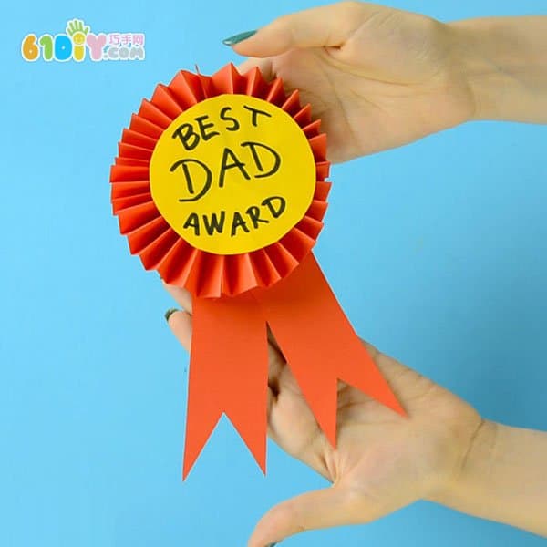 Father's Day Handmade Give Dad's Medal