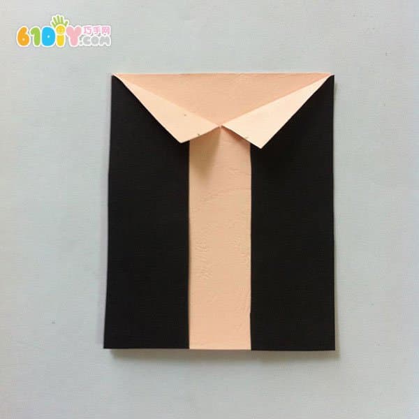 Simple father's day tie greeting card