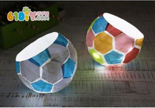 Mid-Autumn Festival DIY Football Lantern Handmade