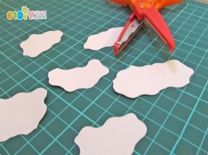 Holiday creative greeting card DIY flying airplane