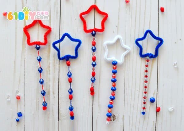 Hairy Beads DIY Make Beautiful Star Bubble Sticks