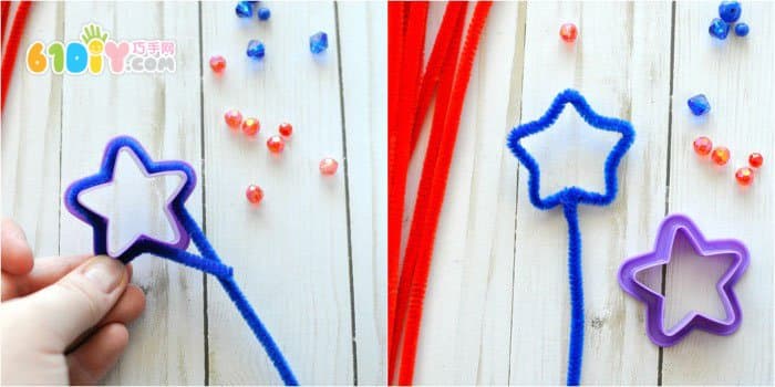 Hairy Beads DIY Make Beautiful Star Bubble Sticks