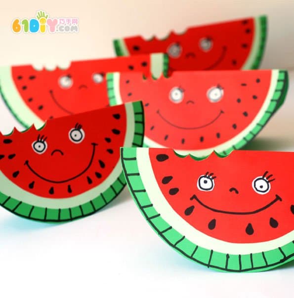 Children's handmade cute watermelon