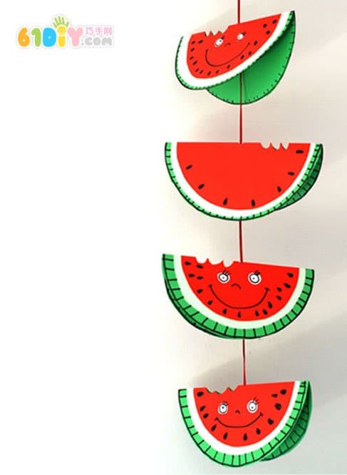 Children's handmade cute watermelon