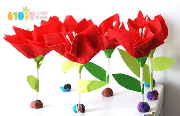 Teacher's Day Children's Handmade Beautiful Flowers
