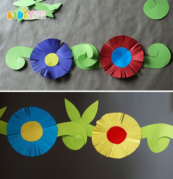 Teach you to make beautiful decorative flower ornaments (with template)