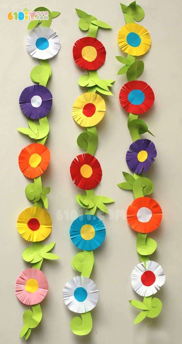 Teach you to make beautiful decorative flower ornaments (with template)