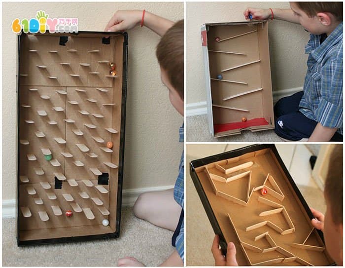 DIY making carton ball toy