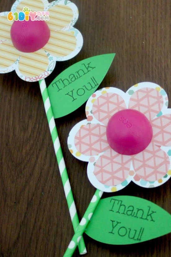 Teacher's Day Gift DIY EOS Flowers