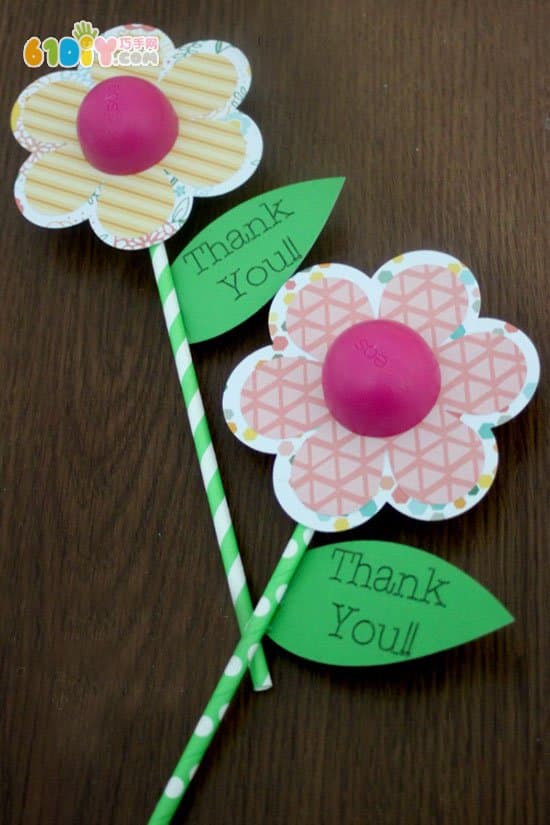 Teacher's Day Gift DIY EOS Flowers