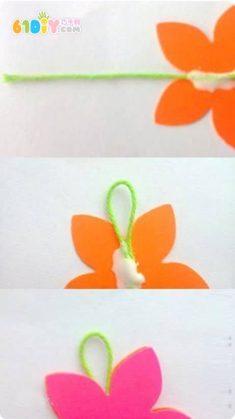 Kindergarten charm DIY making beautiful butterfly ornaments