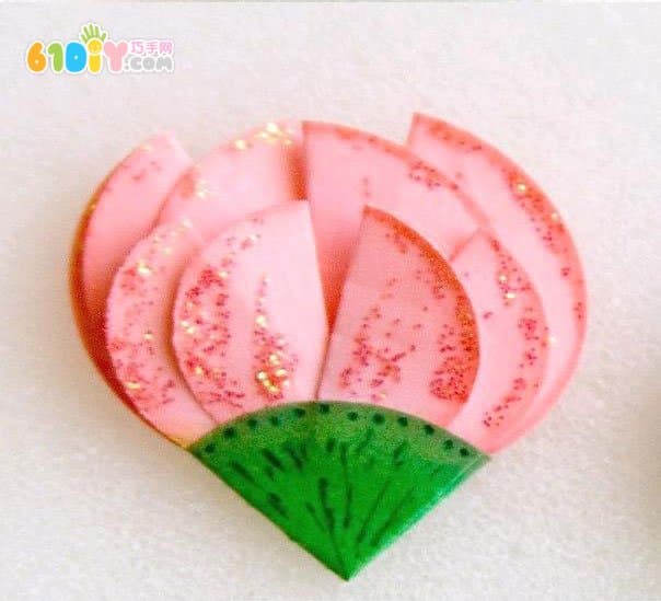 Children's handmade simple teacher's day greeting card decoration flowers