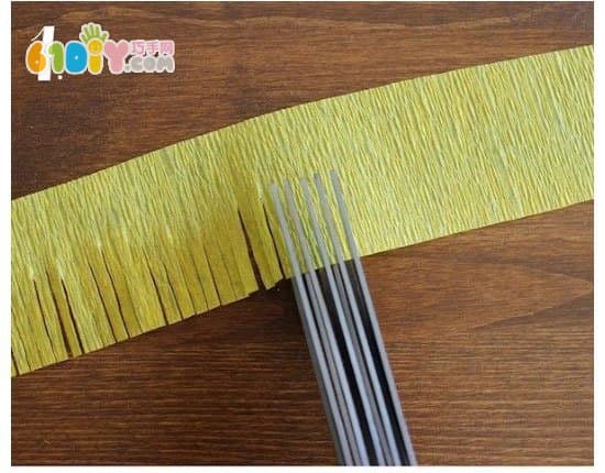 Teacher's Day Wrinkle Paper Handmade Flower Making