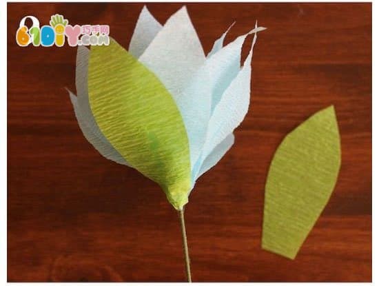 Teacher's Day Wrinkle Paper Handmade Flower Making