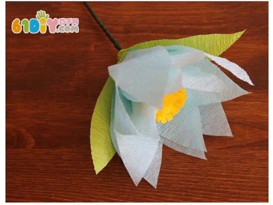 Teacher's Day Wrinkle Paper Handmade Flower Making