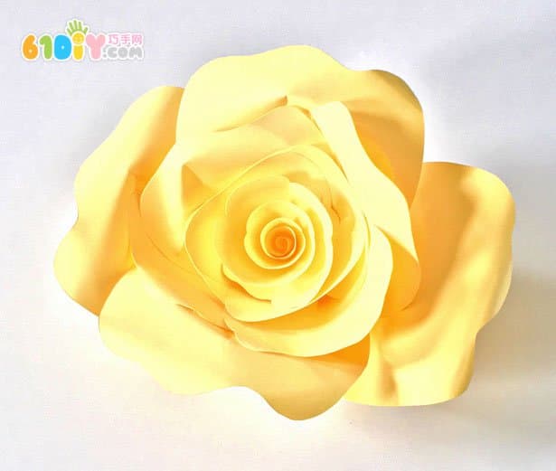 How to make a cardboard rose