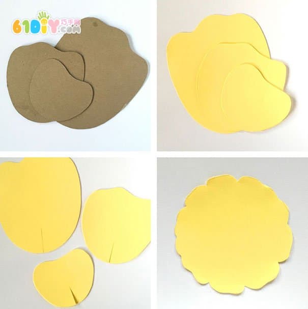 How to make a cardboard rose