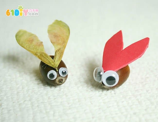 Acorn handmade small animals