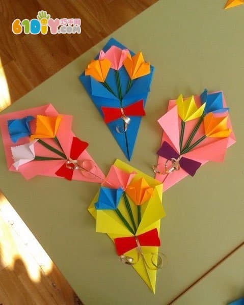 Kindergarten March 8 Women's Day handmade