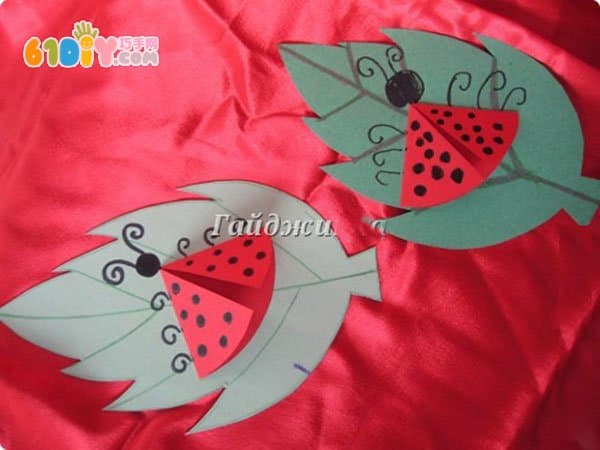 Spring handmade a variety of ladybugs DIY