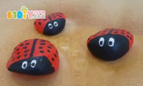 Spring handmade a variety of ladybugs DIY