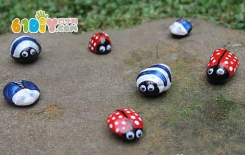 Spring handmade a variety of ladybugs DIY