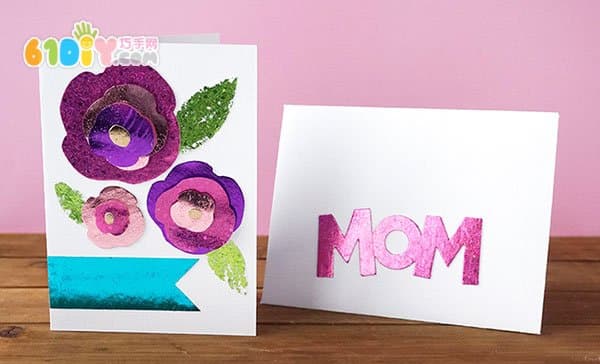 Mother's Day Flower Greeting Card Making