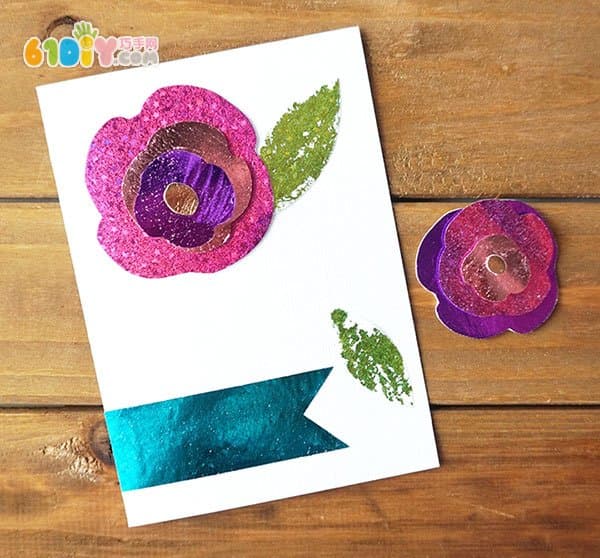 Mother's Day Flower Greeting Card Making