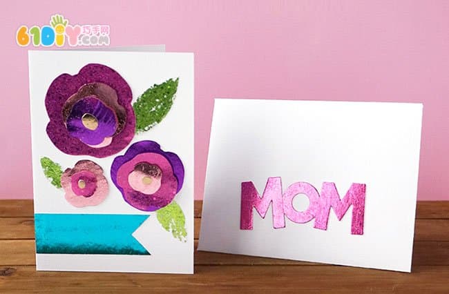 Mother's Day Flower Greeting Card Making