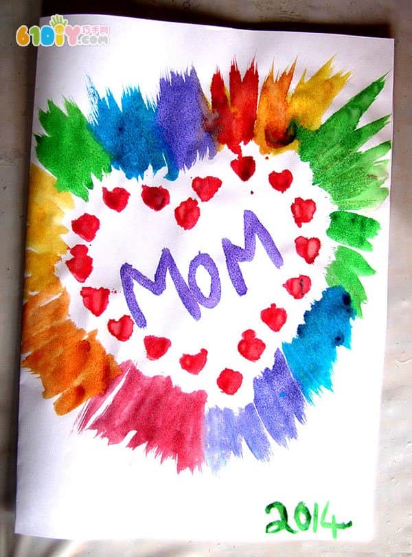 DIY card for mom