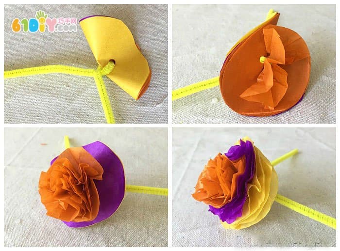Mother's Day Small Gift Making Pretty Flower Bracelet