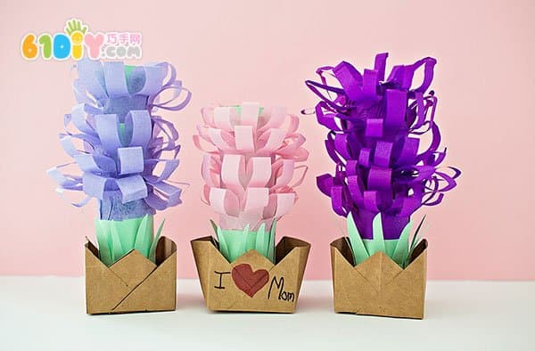 Mother's Day Handmade - Beautiful Hyacinth Flower Pot