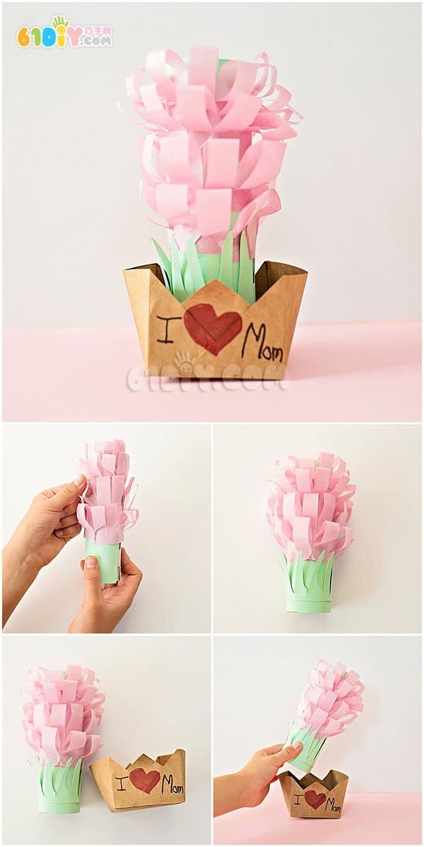 Mother's Day Handmade - Beautiful Hyacinth Flower Pot