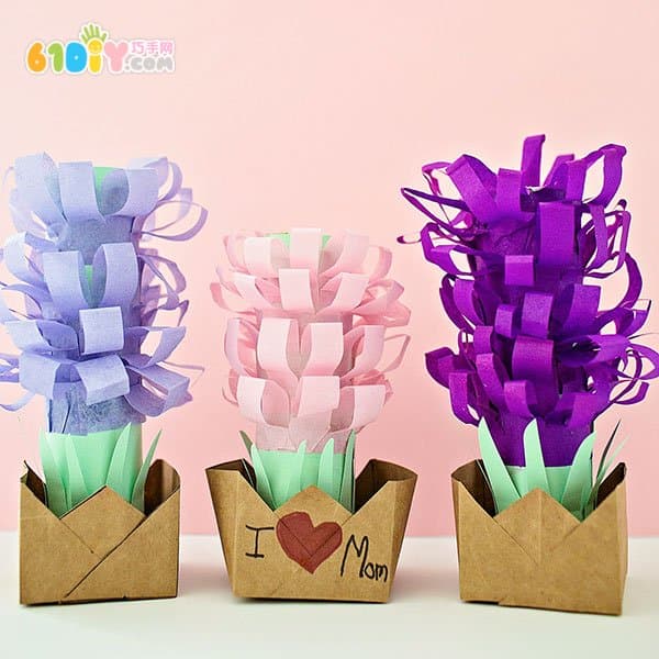 Mother's Day Handmade - Beautiful Hyacinth Flower Pot