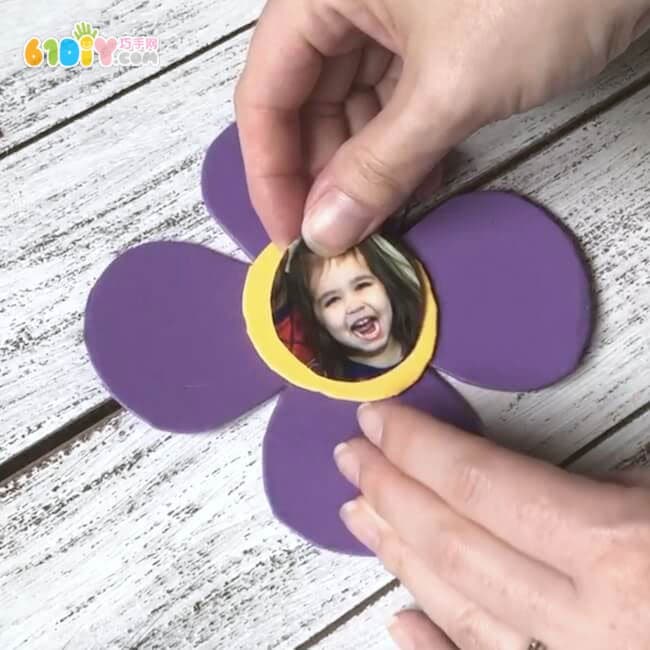 Mother's Day Children's Handmade Photo Flower Flower Pot