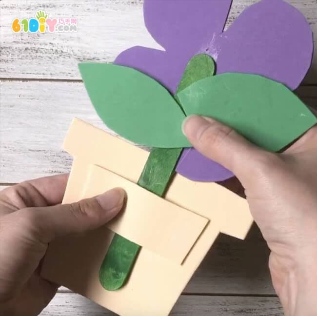 Mother's Day Children's Handmade Photo Flower Flower Pot