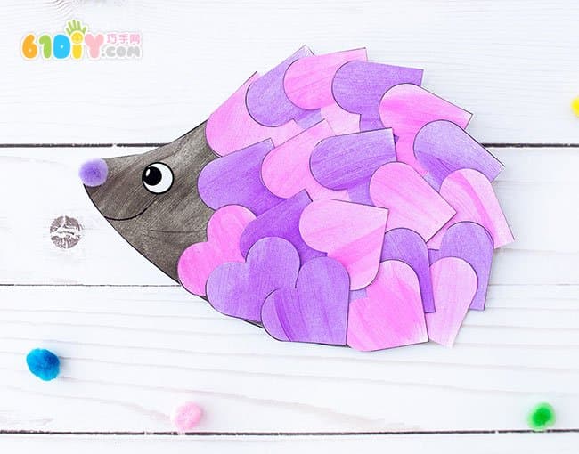 Cute hedgehog handmade