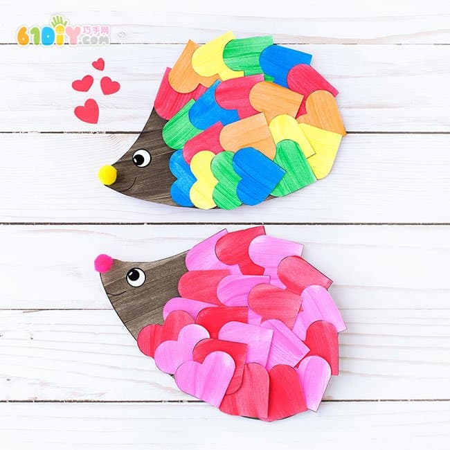 Cute hedgehog handmade