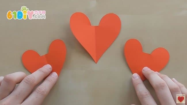 Teach you to make Mother's Day three-dimensional love greeting card